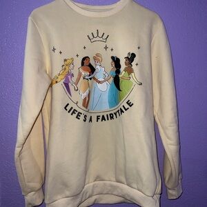 Disney Cream Apparel with Black Label